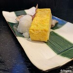 Ajinomise Iwashi - 太刀魚塩焼と厚焼玉子