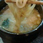 烈志笑魚油 麺香房 三く - ランチ･つけ麺・「三くセット」道産(梅しらすごはん) 880円