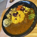 Ho-Rusupaisu Kare- Ebisuseiran - スパイシーZカレー小＋ポテサラ　1450円