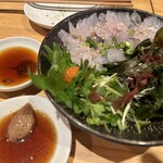 Tsunagiya - カワハギ、肝醤油