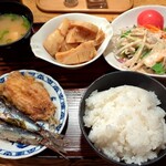 Makanairyouri Tomiga - 日替定食(600円)