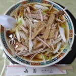 西園 - ネギラーメンしょうゆ780円