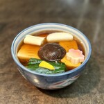 茅場町 長寿庵 - おかめそば(4月)