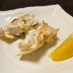 氷雪の門 - たらば蟹の抱身の炭焼