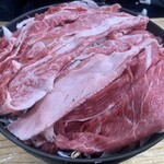 すき焼･鍋物 なべや - 牛肉鉄鍋