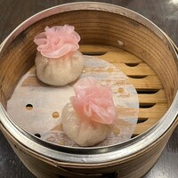 菜香新館 - からし菜入り蒸し餃子