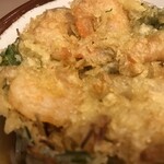 そばの神田 東一屋 - えびに着目する。