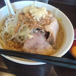 Pikopikopon - プチラーメン➕生卵(-д☆)ｷﾗｯ