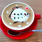 Cafe Perle - ドリンク写真:セットドリンク（ホットカフェラテ単品だと620円）