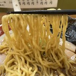 永明中華そば店 - 麺