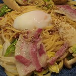 五右衛門 - イベリコ豚と春野菜づくしの欲張りパスタ〜❤