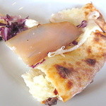 ラ・ポルタブルー - メカジキの燻製スパーダのＰＩＺＺＡはお初！抜群の美味さだ！