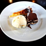 ラ・ポルタブルー - デザート３種のおまかせ盛り合わせ