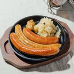 Three Sausage Platter