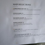 Mariposa - メニュー