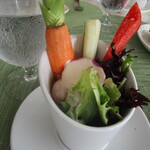 Mariposa - 付け合わせのスティック野菜