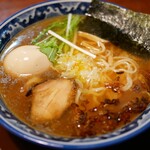 麺工房 隠國 - 隠國(こもりく)らぁ麺＋煮たまご