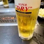 焼肉阿蘇 - 生中（¥550）