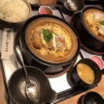 Tamura Ginkatsutei - 豆腐カツ煮定食