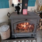 エル・バローロ - 薪を焚かれた暖炉で✨とても暖かく素敵でした