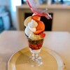 Parfait tokidoki - 料理写真:苺とバニラ・ビネガーのパフェ