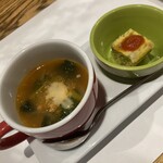 Trattoria Hosokawa - カーボロネロ　あおさのフリッタータ