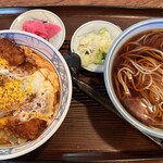 天名家 - かつ丼セット1,000円