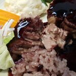 キッチン ブルー グローブ - ポシェを崩します