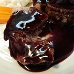 キッチン ブルー グローブ - 手前をカット