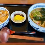 そば処 橋本 - ミニ親子丼 そばセット 1,200円