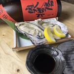 姫路横丁酒場寺尾商店 - 鳴門チャンピオン　生牡蠣