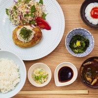自家製鶏ハンバーグおろしポン酢