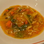 メゾン・ド・ユーロン - ３．上海蟹ミソと姪々菜の旨煮　2014.2.1x