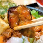 アンデルセン レストラン - 広島へそ丼の県産牡蠣のチリソース煮