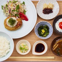 自家製鶏ハンバーグおろしポン酢