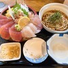 居食亭 遊膳や - 本日のニ食丼＆ハーフうどん　1,680円