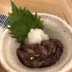 Taishuu sushi sakaba jinbee tarou - ホタルイカの沖漬け