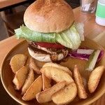 ea cafe - 黒ひげバーガー