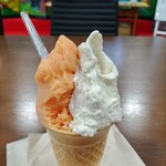 ジェラテリアなかいち - 極うまトマトと秋元さんちの新じゃが2023.9下旬