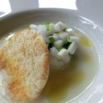 手打ち蕎麦とフレンチの やな木 - ＜2014年2月＞蕪のスープ仕立て