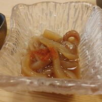 河太郎 中洲本店 - [2024年4月 訪問]いかの沖漬け 770円。