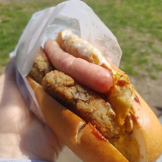 今屋のハンバーガー