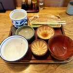 Daikokuya - 麦とろ紅鮭御膳　食後