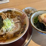 焔蔵 - 中華そば＆温玉チャーシュー丼