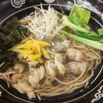 古賀サービスエリア（上り線）那の福屋台 - あさりの塩ラーメン980円