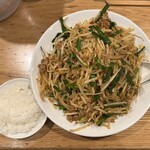 仙台中華蕎麦 仁屋 - 伝説の皿台湾(中辛) 950円 (〆のご飯付)