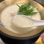 名もなきラーメン - 泡泡スープリフト\(//∇//)\