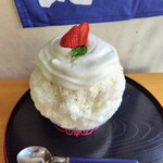 セボン丸三 - いちごショートケーキ風かき氷