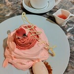 ニューヨークラウンジ by インターコンチネンタル 東京ベイ - ■桜といちごのモンブランパンケーキ