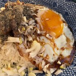 SOUP CURRY&Asian Dining SHANTi - カクマンガイ。角煮とネギ卵の甘辛ソースごはん